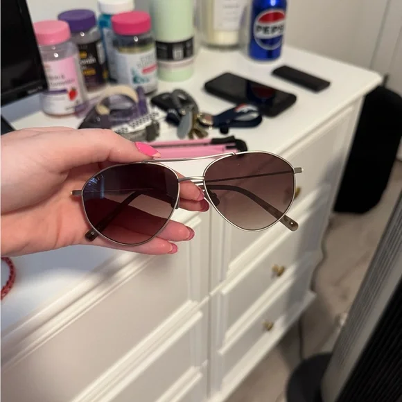 Diff Eyewear | Accessories | Diff Brand Silver Aviator  display picture 3